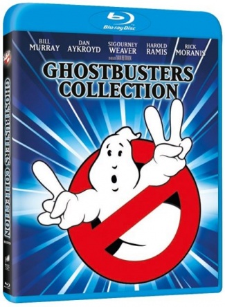 Locandina italiana DVD e BLU RAY Ghostbusters - Acchiappafantasmi 